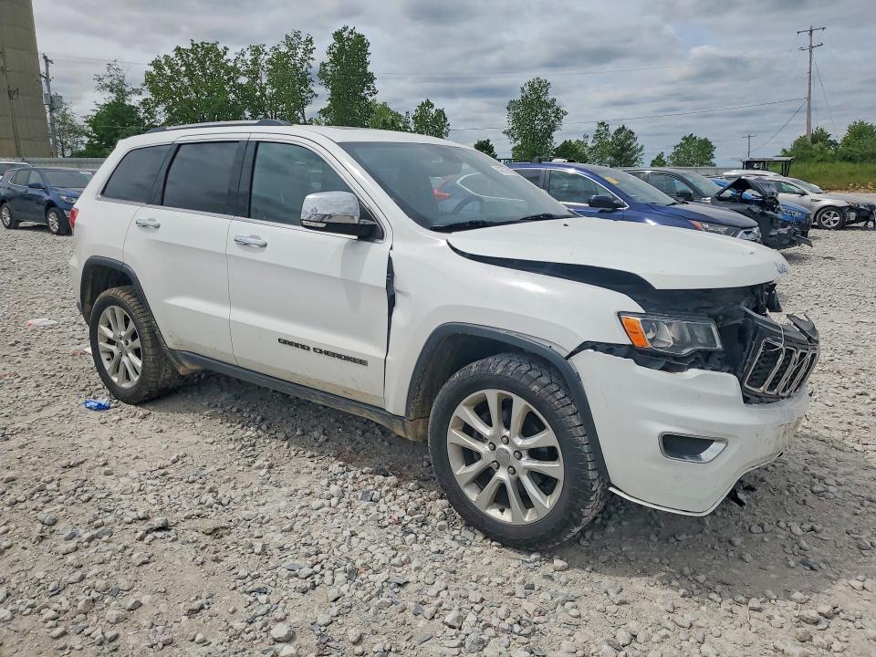 2017 Jeep Cherokee VIN 1C4RJFBG5HC765202 COPART salvage auction — FRONT END, Mi - Certificate Of Title, sold $3,100 on 2026-07-02 (photo 4)