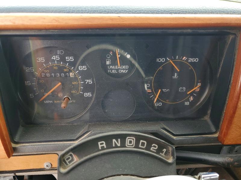 1992 Chevrolet G20 VIN 2GBEG25Z3N4112908 COPART salvage auction — REAR END, Ca - Dis/Dlr/Exp Only Clean Title, sold $325 on 2026-07-02 (photo 9)