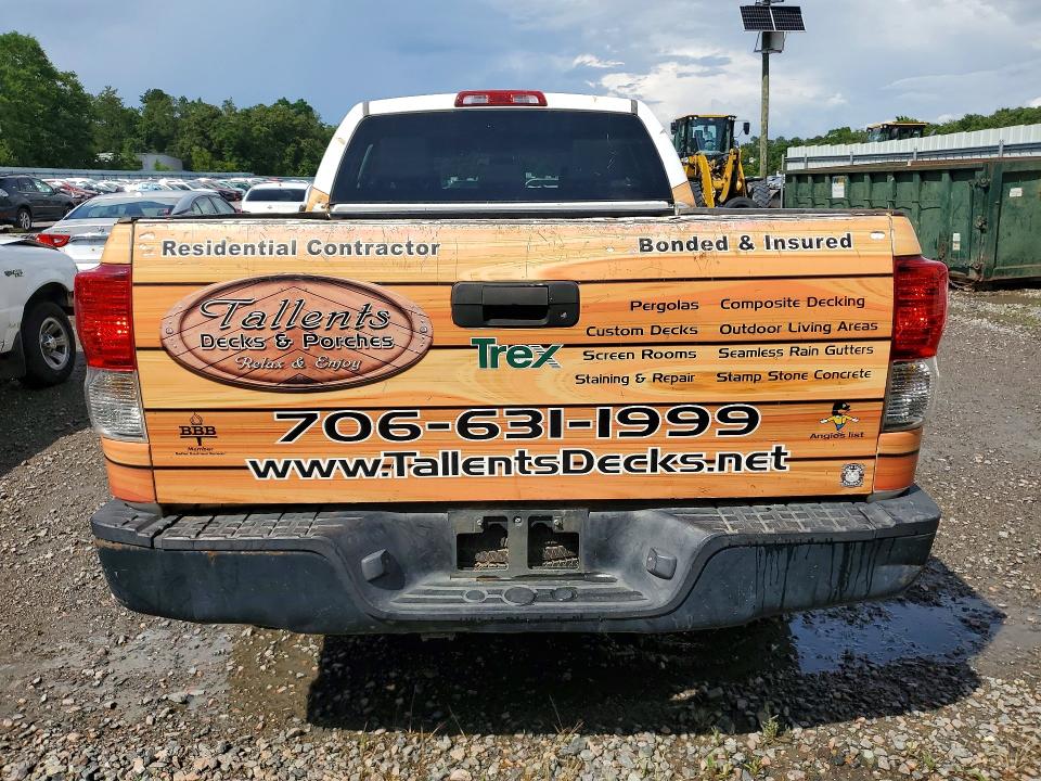 2010 Toyota Tundra VIN 5TFRM5F17AX002023 COPART salvage auction — MECHANICAL, Ga - Certificate Of Title, sold $1,850 on 2026-07-14 (photo 6)