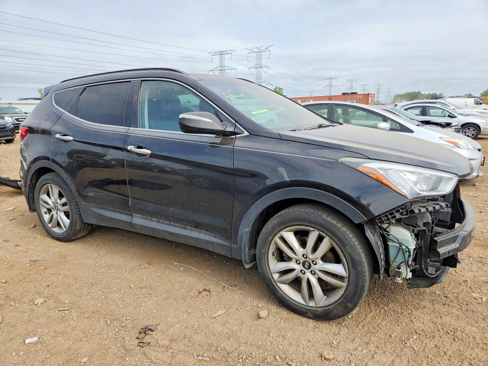 2016 Hyundai Santa fe VIN 5XYZWDLA5GG309629 COPART salvage auction — FRONT END, Il - Salvage Certificate, sold $1,500 on 2026-07-28 (photo 4)