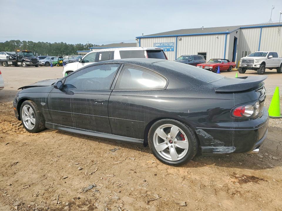 2006 Pontiac Gto VIN 6G2VX12U76L523618 COPART salvage auction — ENGINE BURN, Ms - Cert Of Title-Salvaged, sold $2,300 on 2026-07-03 (photo 2)
