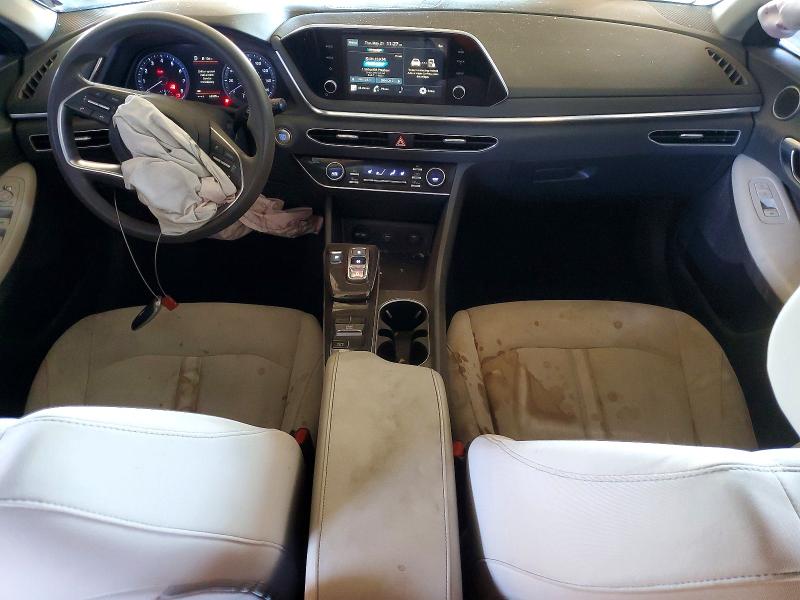 2021 Hyundai Sonata VIN KMHL64JA9MA166734 COPART salvage auction — FRONT END, Az - Cert Of Title-Previous Salvage, sold $1,350 on 2026-07-29 (photo 8)