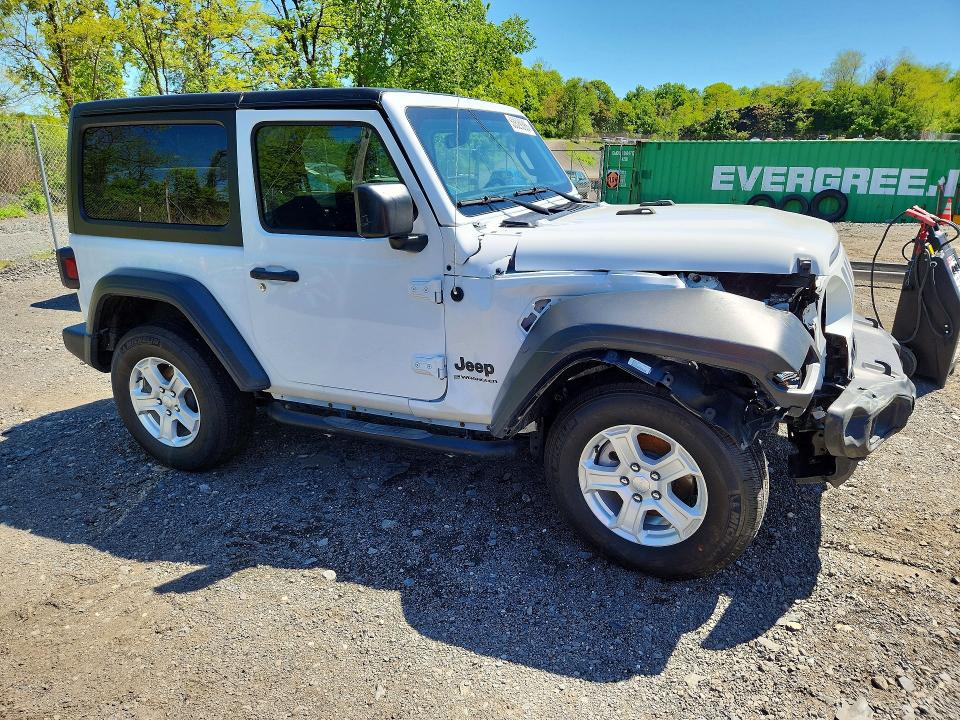2023 Jeep Wrangler / VIN 1C4HJXAG8PW558660 COPART salvage auction — FRONT END, Nj - Cert Of Title-Salvage, sold $11,800 on 2026-07-30 (photo 4)