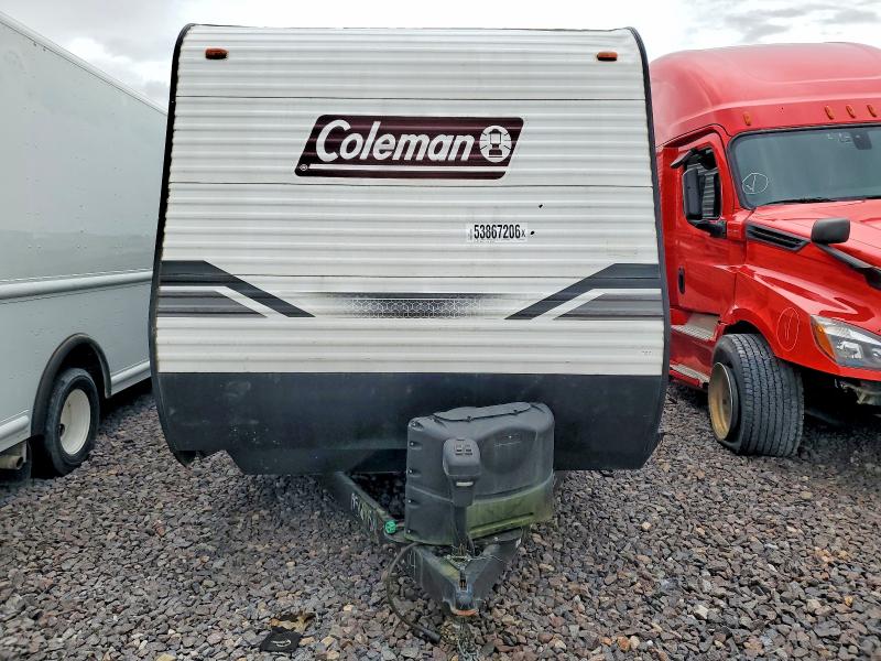 2022 Coleman Uk VIN 4YDTCMM20NH933264 COPART salvage auction — SIDE, IN - CERT OF TITLE-SALVAGE TITLE, sold $3,300 on 2026-07-23 (photo 7)