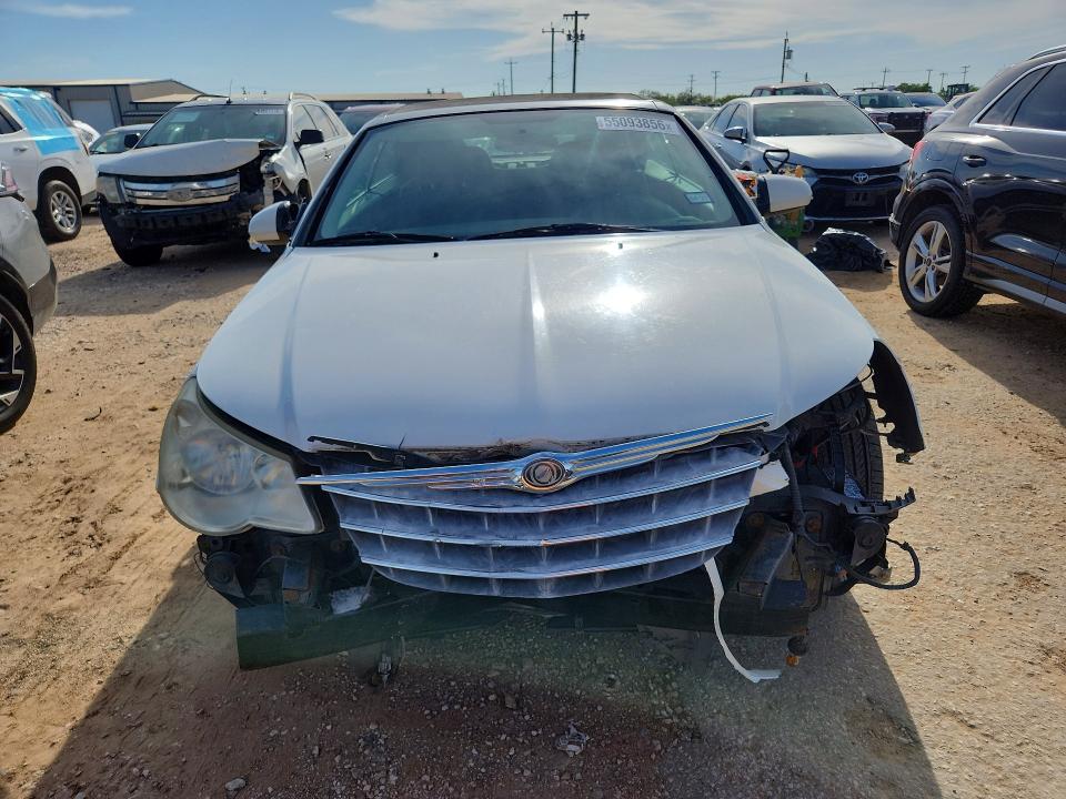 2010 Chrysler Sebring VIN 1C3BC5ED6AN142676 COPART salvage auction — FRONT END, Tx - Bonded Title - Salvage, sold $275 on 2026-07-09 (photo 5)