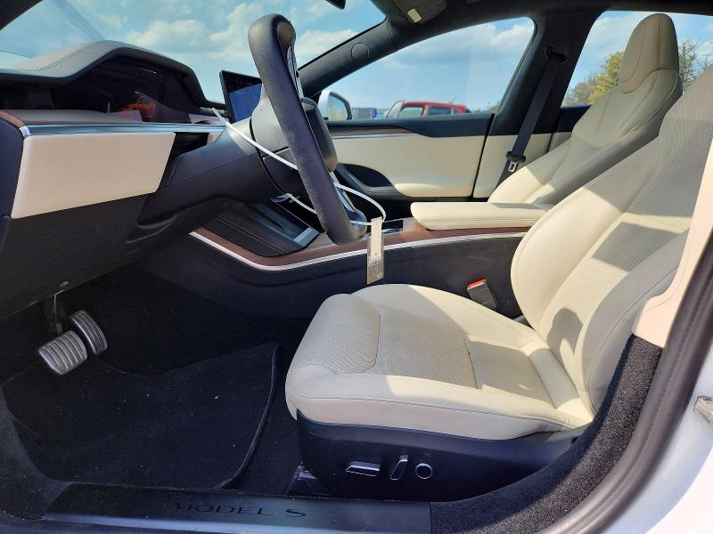 2022 Tesla VIN 5YJSA1E5XNF487541 COPART salvage auction — FRONT END, Ny - Mv-907A Salvage Certificate, sold $15,400 on 2026-07-27 (photo 7)