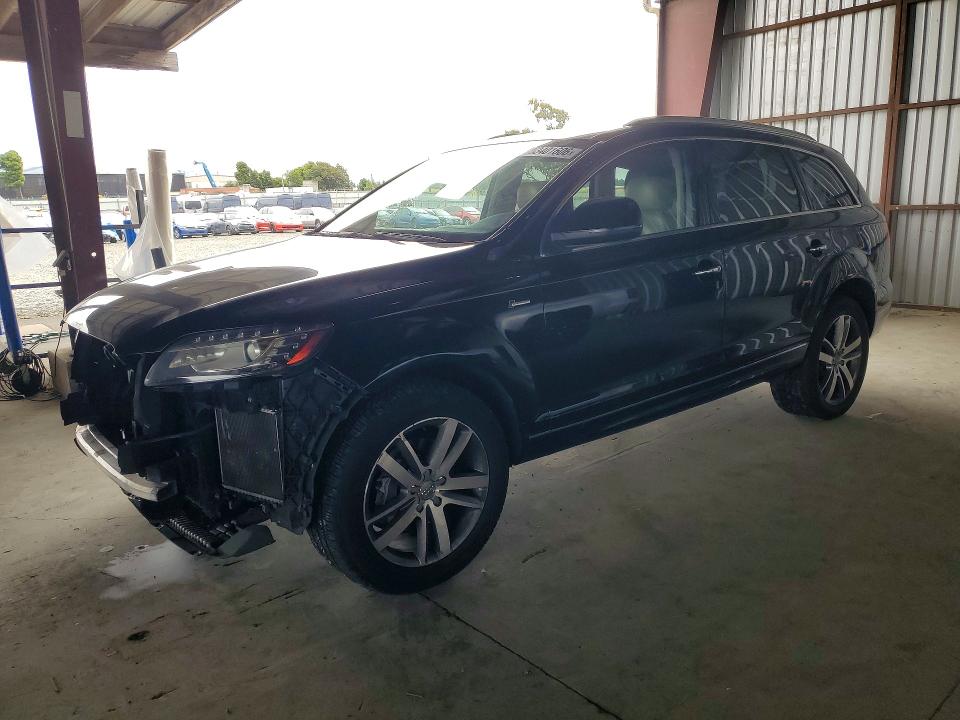 2015 Audi Q7 VIN WA1LGAFEXFD019670 COPART salvage auction — FRONT END, Ca - Salvage Certificate, sold $425 on 2026-07-09 (photo 1)