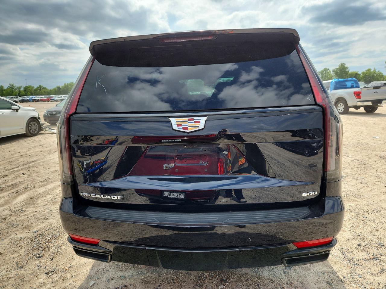 2024 Cadillac Escalade VIN 1GYS4PKL7RR286459 COPART salvage auction — Front End, TX - SALVAGE VEHICLE TITLE, sold $38,000 on 2026-08-14 (photo 6)