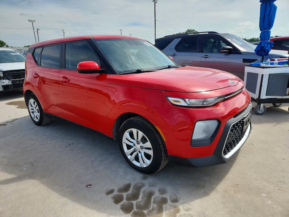 2021 Kia VIN KNDJ23AU2M7144762 COPART salvage auction — SIDE, Tx - Salvage Vehicle Title, sold $2,250 on 2026-07-06 (photo 4)