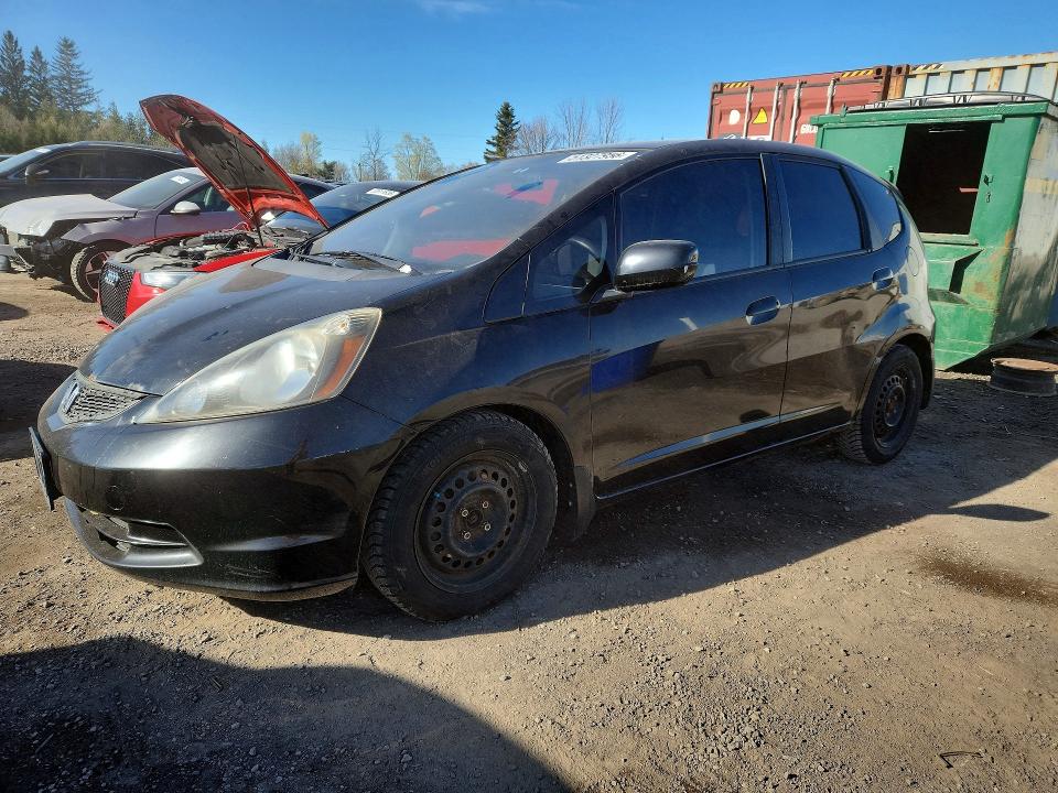 2010 Honda Fit VIN JHMGE8G50AC805561 COPART salvage auction — SIDE, On - Permit No Brand - Unfit, sold $250 on 2026-07-23 (photo 1)