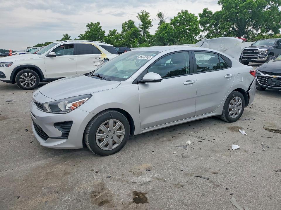 2021 Kia Rio VIN 3KPA24AD5ME366234 COPART salvage auction — REAR END, Mo - Salvage Certificate Of Title, sold $3,000 on 2026-07-10 (photo 1)