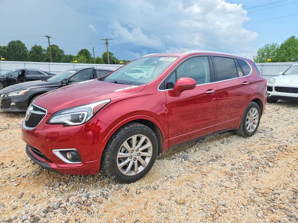 2020 Buick Envision VIN LRBFXCSA0LD112550 COPART salvage auction — HAIL, Mo - Certificate Of Title, sold $5,400 on 2026-07-08 (photo 1)