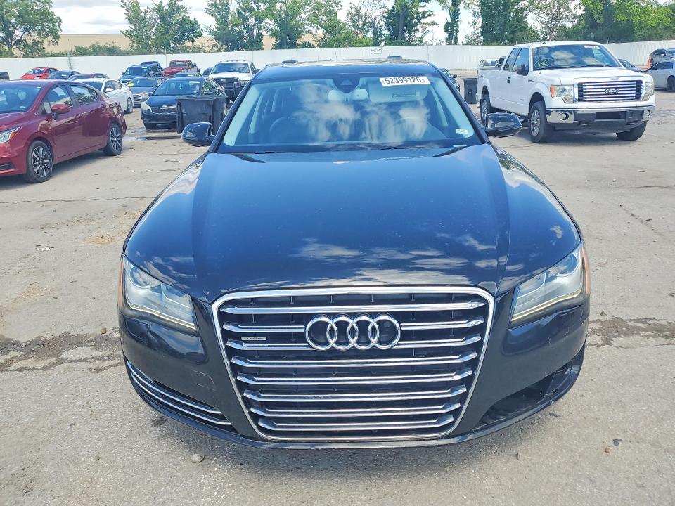 2013 Audi A8 VIN WAURGAFD9DN034088 COPART salvage auction — MINOR DENT/SCRATCHES, Mo - Salvage Certificate Of Title, sold $6,100 on 2026-07-24 (photo 5)