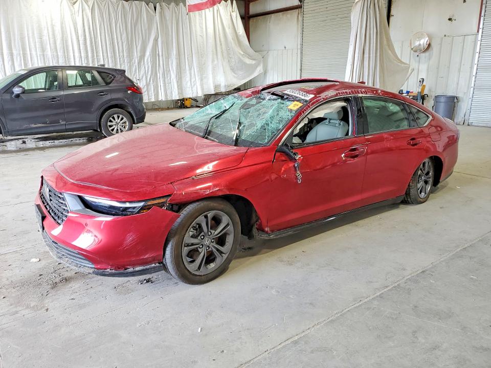 2025 Honda Accord VIN 1HGCY2F61SA086124 COPART salvage auction — ROLLOVER, Ny - Mv-907A Salvage Certificate, sold $1,400 on 2026-07-20 (photo 1)