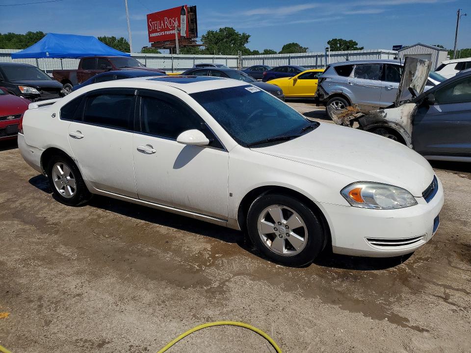 2008 Chevrolet Impala VIN 2G1WT58K581315535 COPART salvage auction — MINOR DENT/SCRATCHES, Ks - Certificate Of Title, sold $325 on 2026-07-08 (photo 4)