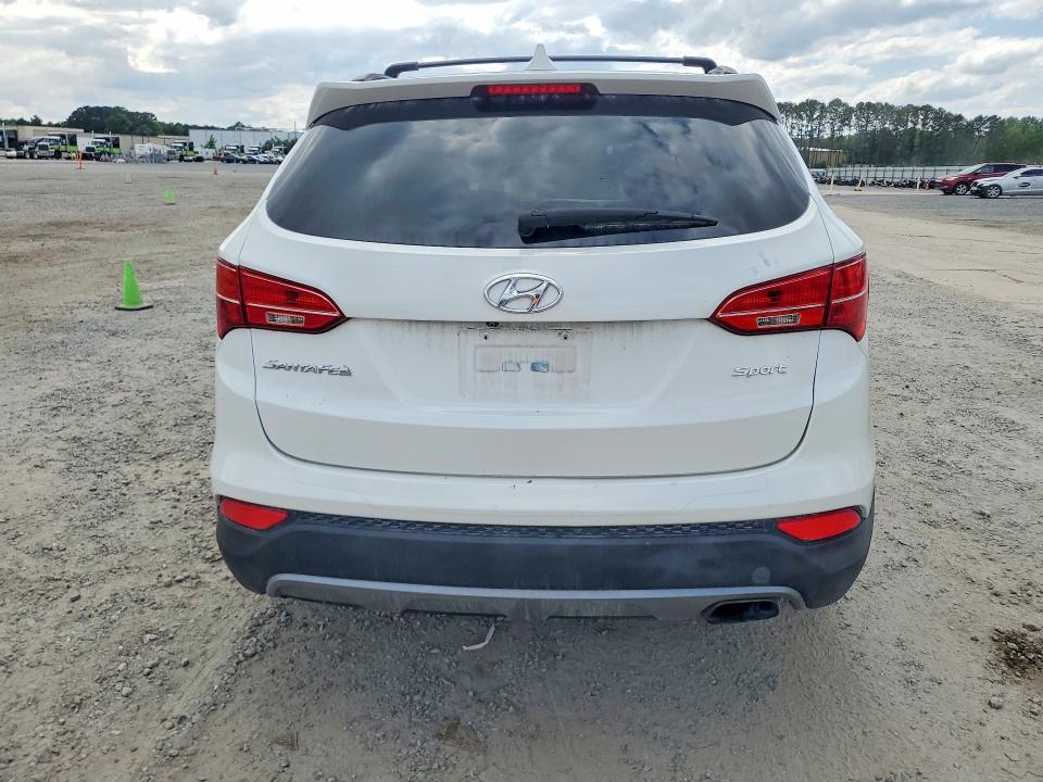 2015 Hyundai Santa fe VIN 5XYZU3LBXFG305101 COPART salvage auction — FRONT END, Nc - Salvage Certificate Of Title, sold $2,350 on 2026-07-13 (photo 6)
