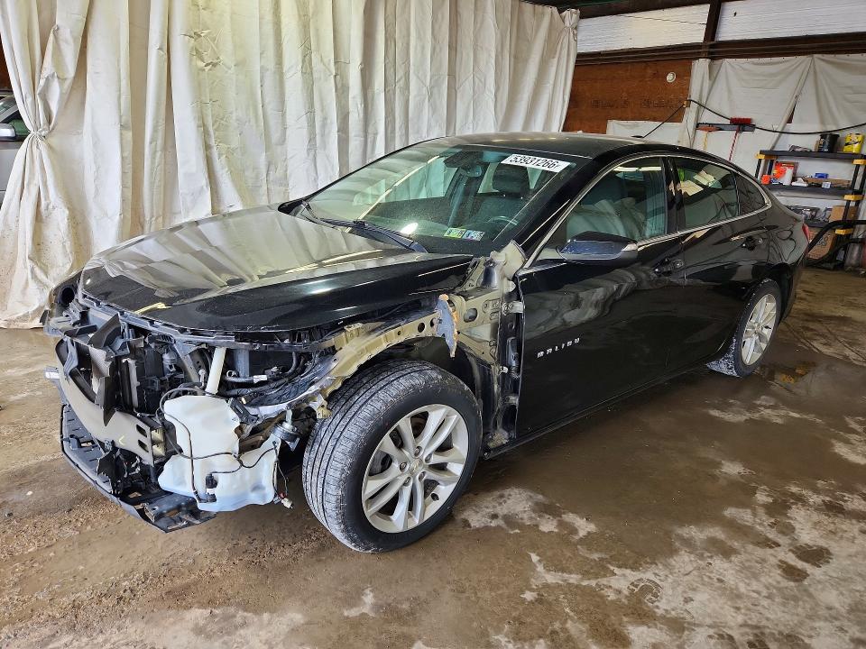 2016 Chevrolet Malibu VIN 1G1ZE5ST8GF212366 COPART salvage auction — FRONT END, Pa - Certificate Of Salvage, sold $1,300 on 2026-07-02 (photo 1)