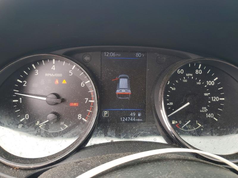 2020 Nissan Rogue VIN KNMAT2MT3LP507417 COPART salvage auction — FRONT END, Sc - Cert Of Title-Salvage, sold $2,250 on 2026-07-27 (photo 9)