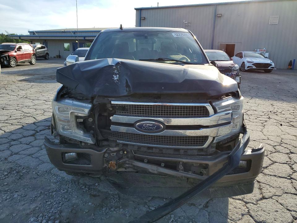 2018 Ford F-150 VIN 1FTEW1EG3JFA09225 COPART salvage auction — FRONT END, Tn - Salvage Certificate, sold $5,800 on 2026-07-02 (photo 5)
