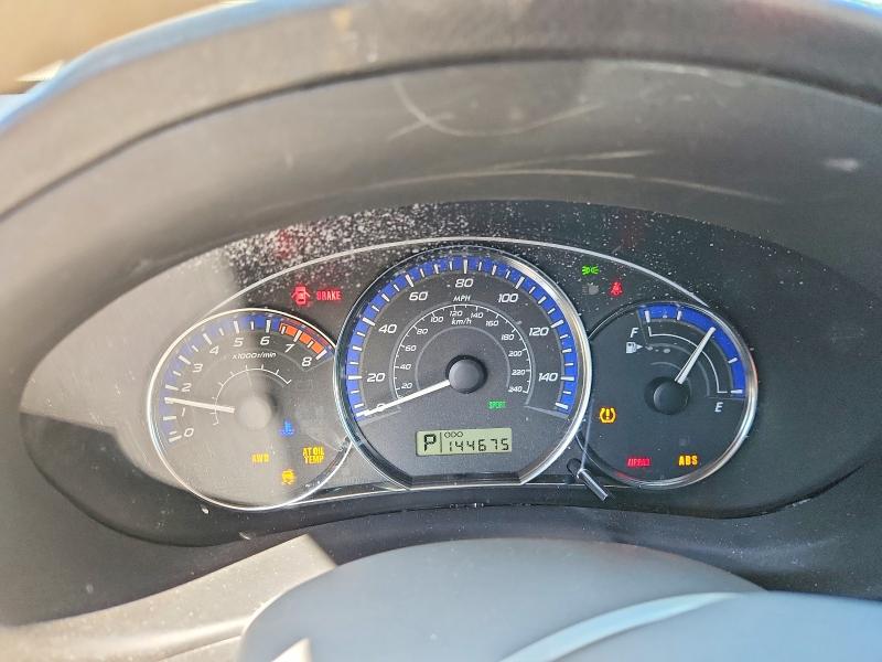 2012 Subaru VIN JF2SHBDC2CH402529 COPART salvage auction — FRONT END, Nj - Cert Of Title-Salvage, sold $350 on 2026-07-10 (photo 9)