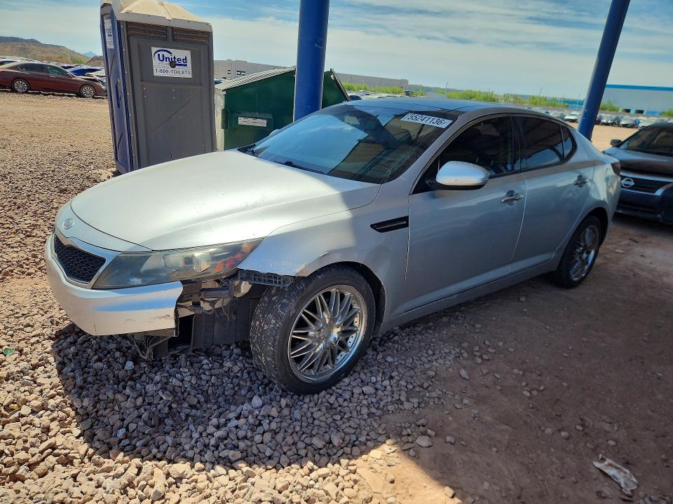 2011 Kia Optima VIN KNAGN4A78B5112230 — COPART salvage auction photo