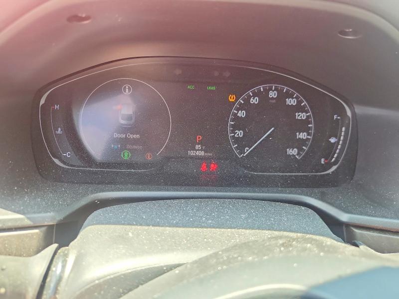 2018 Honda Accord VIN 1HGCV1F58JA208941 COPART salvage auction — UNDERCARRIAGE, Tx - Salvage Vehicle Title, sold $5,800 on 2026-07-09 (photo 9)