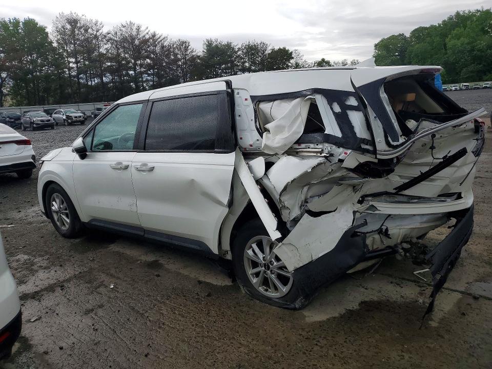 2022 Kia Carnival VIN KNDNB4H3XN6170196 COPART salvage auction — REAR END, Nj - Cert Of Title-Salvage, sold $4,550 on 2026-07-29 (photo 2)