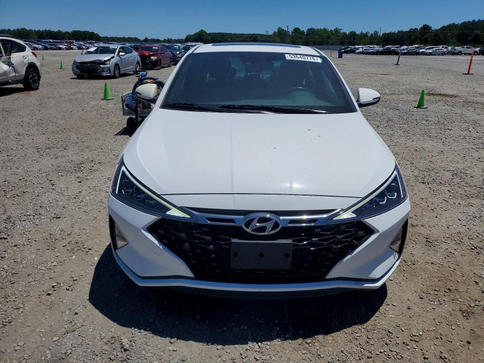 2020 Hyundai Elantra VIN KMHD04LB2LU056357 COPART salvage auction — SIDE, Nc - Salvage Certificate Of Title, sold $2,100 on 2026-07-27 (photo 5)
