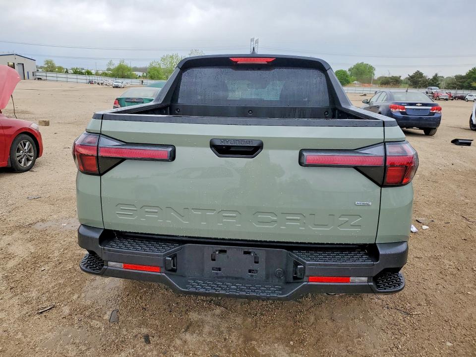 2026 Hyundai Santa cruz VIN 5NTJBDDE6TH162073 COPART salvage auction — FRONT END, Il - Salvage Certificate, sold $9,500 on 2026-07-09 (photo 6)