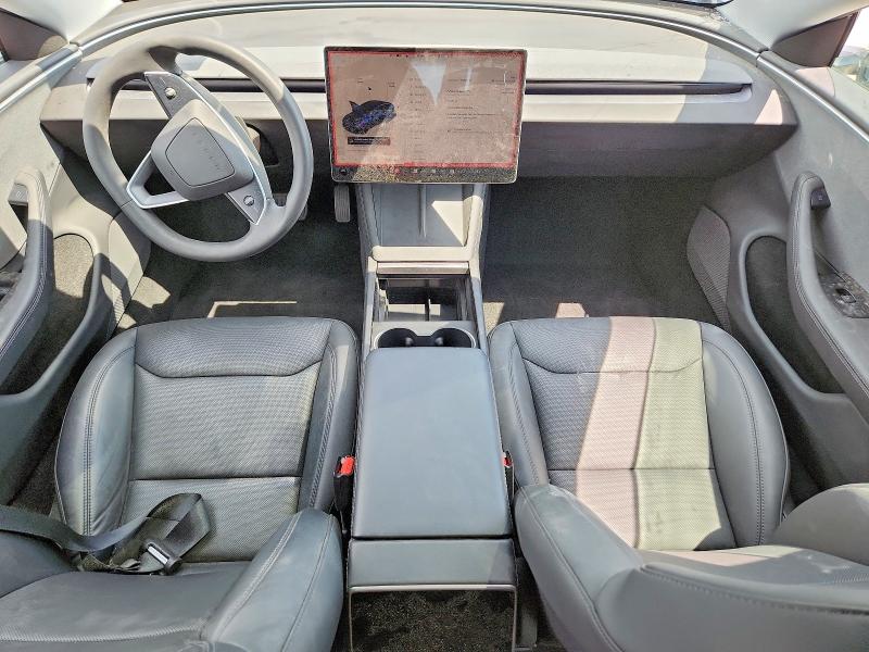 2025 Tesla Model 3 VIN 5YJ3E1EAXSF961148 COPART salvage auction — FRONT END, GA - CERT OF TITLE-SALVAGE, sold $6,500 on 2026-07-27 (photo 8)