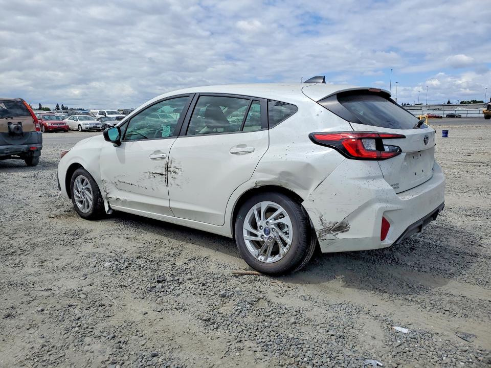 2025 Subaru Impreza VIN JF1GUABC5S8271548 COPART salvage auction — SIDE, Salvage Title, sold $6,500 on 2026-07-09 (photo 2)