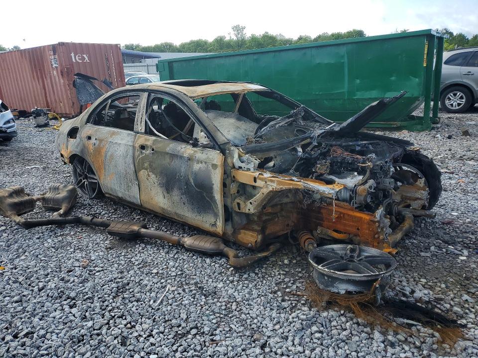 2018 Mercedes-benz E-class VIN WDDZF4JBXJA388076 COPART salvage auction — BURN, Al - Cert Of Title-Parts Only Salvg, sold $225 on 2026-07-28 (photo 4)