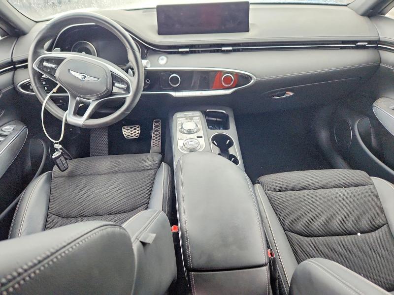 2022 Genesis Gv70 VIN KMUMADTB7NU050653 COPART salvage auction — SIDE, Tx - Cert Of Title-Manufacturer Buy, sold $16,800 on 2026-07-16 (photo 8)