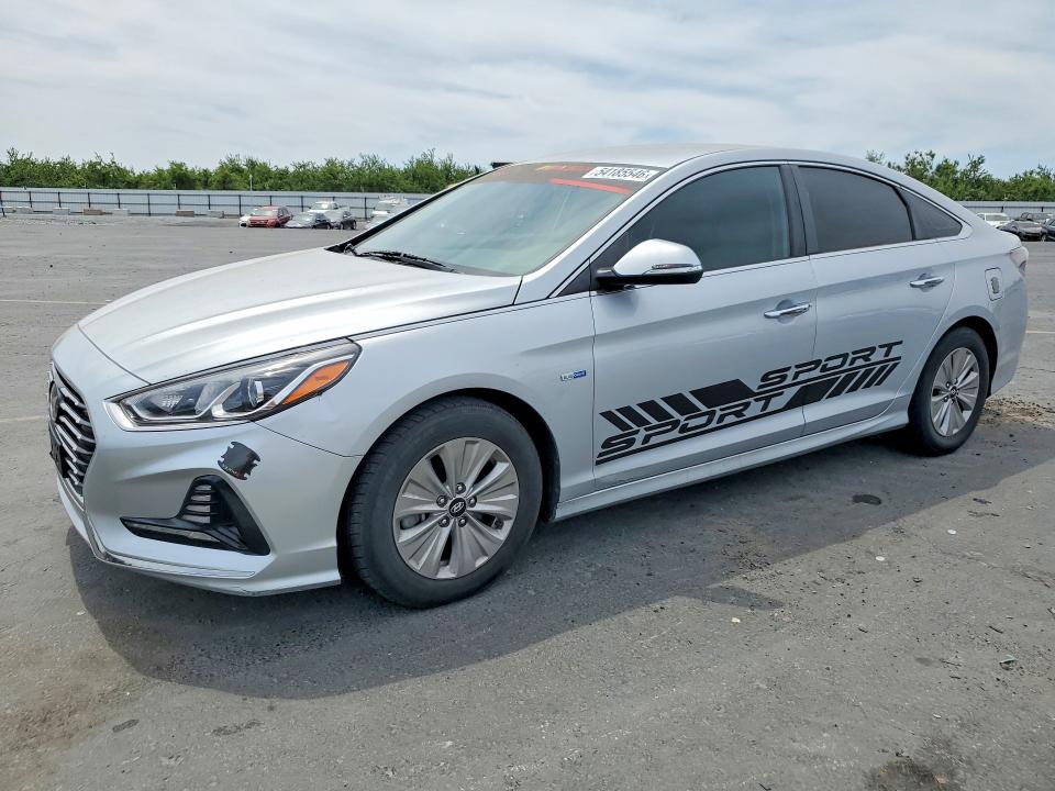 2019 Hyundai Sonata VIN KMHE24L31KA088790 COPART salvage auction — SIDE, Ca - Salvage Certificate, sold $1,450 on 2026-07-13 (photo 1)