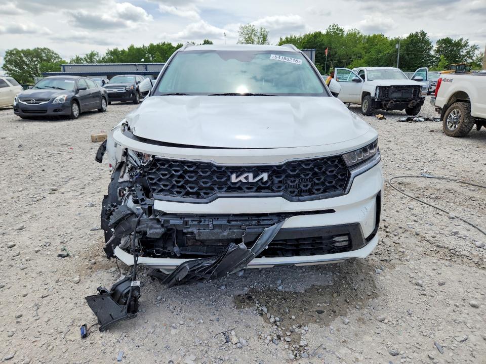 2023 Kia Sorento VIN KNDRHDLG4P5214258 COPART salvage auction — FRONT END, Mi - Cert Of Title-Salvage Vehicle, sold $10,800 on 2026-07-16 (photo 5)