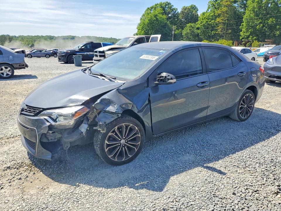 2015 Toyota Corolla VIN 5YFBURHE6FP313344 COPART salvage auction — FRONT END, Nc - Salvage Certificate Of Title, sold $3,200 on 2026-07-09 (photo 1)