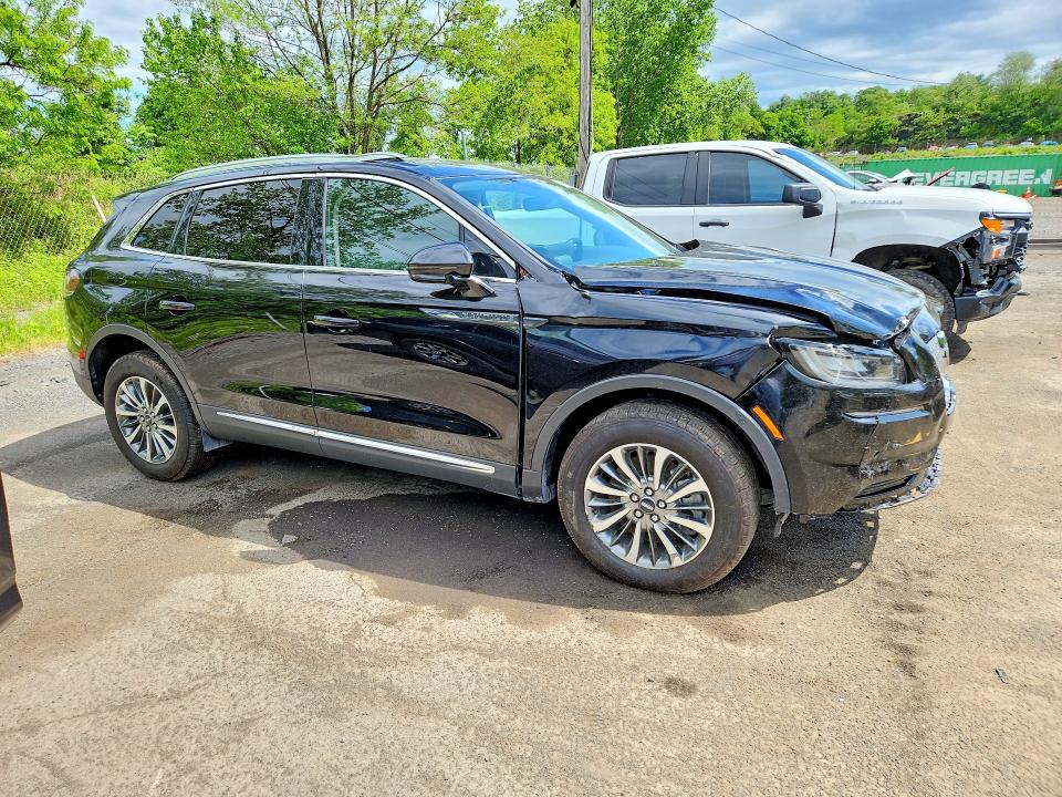 2023 Lincoln Nautilus VIN 2LMPJ8J9XPBL21589 COPART salvage auction — FRONT END, Nj - Cert Of Title-Salvage, sold $10,800 on 2026-07-09 (photo 4)