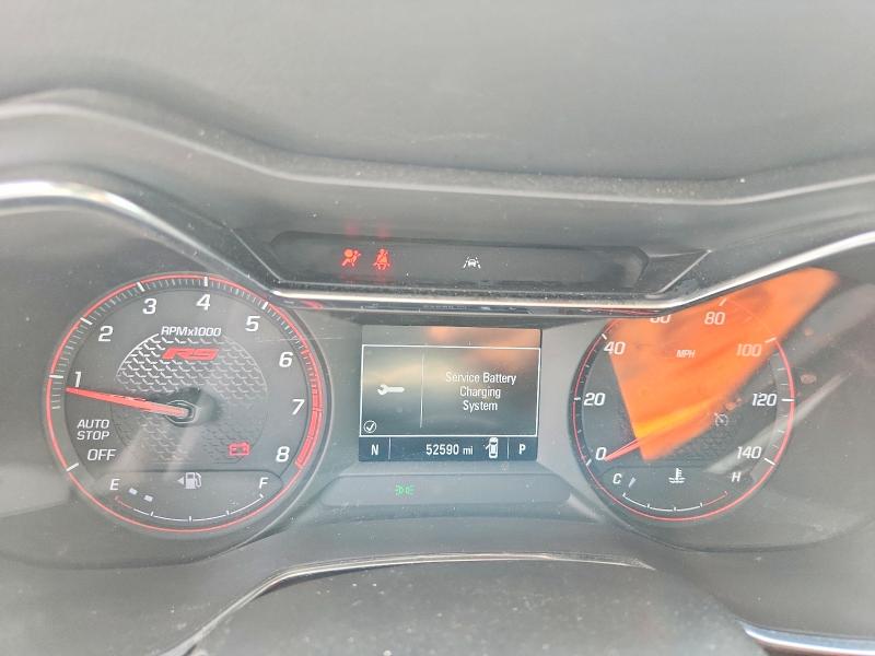 2022 Chevrolet Trailblazer VIN KL79MTSLXNB098399 COPART salvage auction — FRONT END, Tx - Certificate Of Title, sold $5,000 on 2026-07-24 (photo 9)