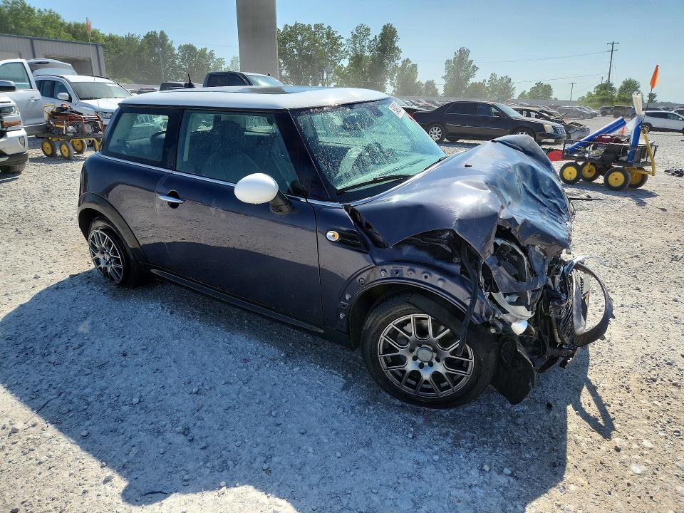 2013 Mini Cooper VIN WMWSU3C54DT677785 COPART salvage auction — FRONT END, Mi - Certificate Of Title, sold $300 on 2026-07-16 (photo 4)