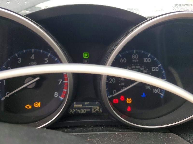 2012 Mazda VIN JM1BL1V75C1525419 COPART salvage auction — SIDE, Oh - Cert Of Title-Salvage, sold $275 on 2026-07-10 (photo 9)
