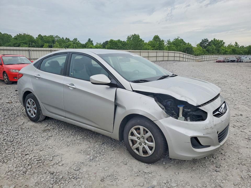 2013 Hyundai VIN KMHCT4AE0DU429011 COPART salvage auction — FRONT END, Al - Cert Of Title-Salvage Title, sold $575 on 2026-07-07 (photo 4)