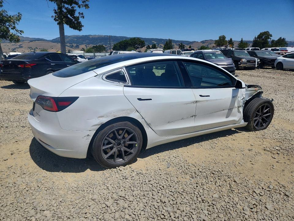 2022 Tesla Model 3 VIN 5YJ3E1EB7NF197899 COPART salvage auction — FRONT END, Ca - Salvage Certificate, sold $10,000 on 2026-07-14 (photo 3)