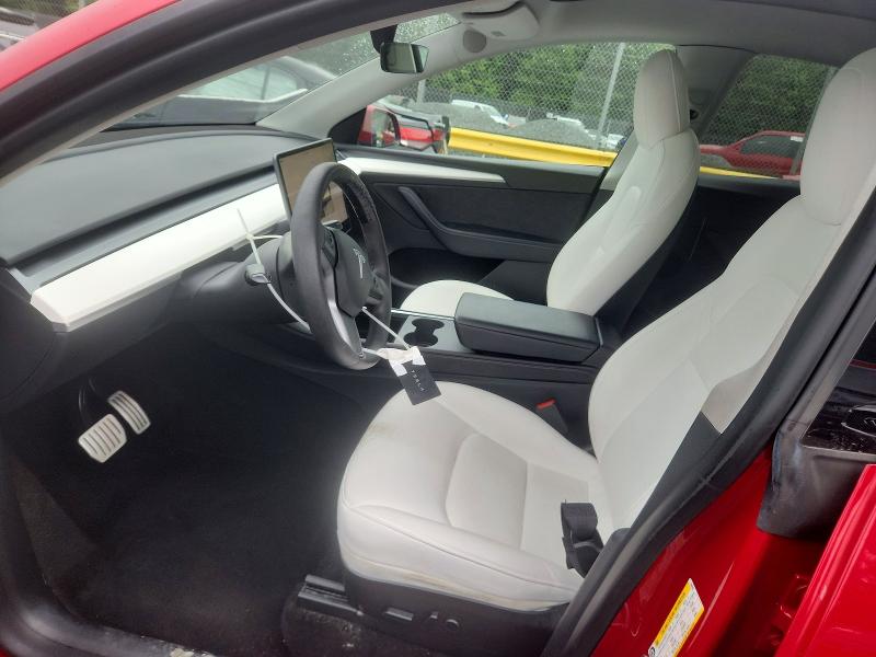 2022 Tesla Model y VIN 7SAYGDEF8NF546365 COPART salvage auction — FRONT END, Md - Cert Of Salvage > 75% Damage, sold $6,000 on 2026-07-28 (photo 7)