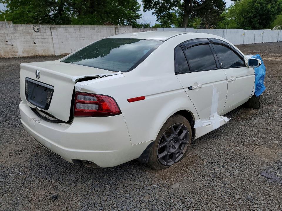 2007 Acura Tl VIN 19UUA66247A041862 COPART salvage auction — SIDE, FL - CERT OF TITLE SLVG REBUILDABLE, sold $375 on 2026-07-02 (photo 3)
