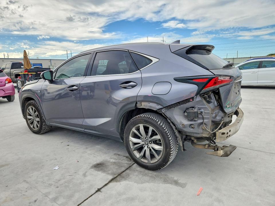 2016 Lexus Nx VIN JTJYARBZ8G2033355 COPART salvage auction — REAR END, Tx - Certificate Of Title, sold $7,700 on 2026-07-07 (photo 2)