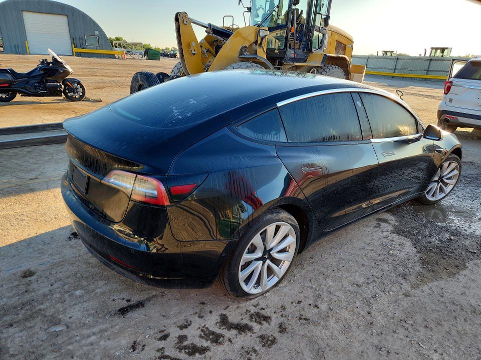 2019 Tesla Model 3 VIN 5YJ3E1EB3KF213950 COPART salvage auction — FRONT END, Ks - Cert Of Title-Salvage, sold $8,500 on 2026-07-15 (photo 3)