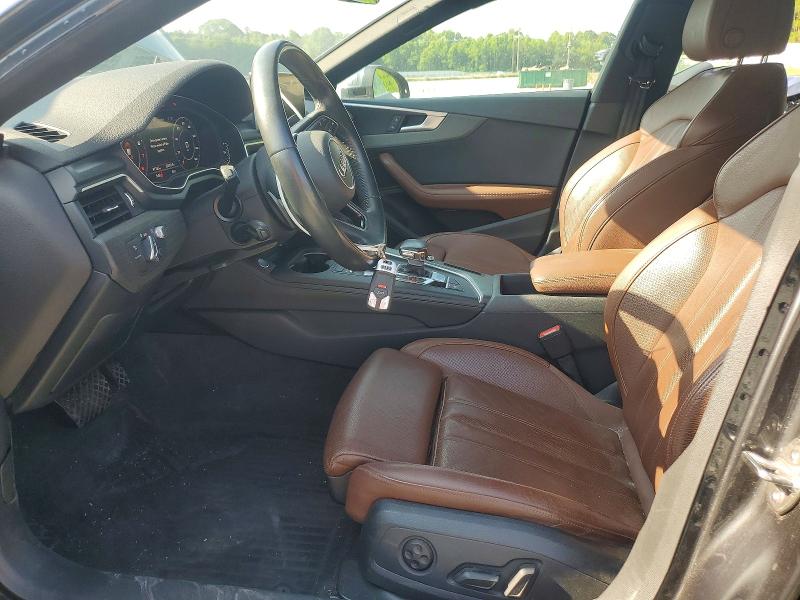 2019 Audi A5 VIN WAUFNCF57KA009532 COPART salvage auction — REAR END, Nc - Salvage Certificate Of Title, sold $4,950 on 2026-07-15 (photo 7)