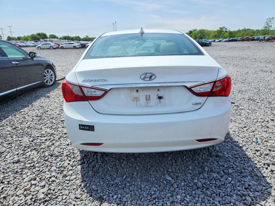 2011 Hyundai Sonata VIN 5NPEC4ACXBH237128 COPART salvage auction — FRONT END, Il - Salvage Certificate, sold $350 on 2026-07-20 (photo 6)