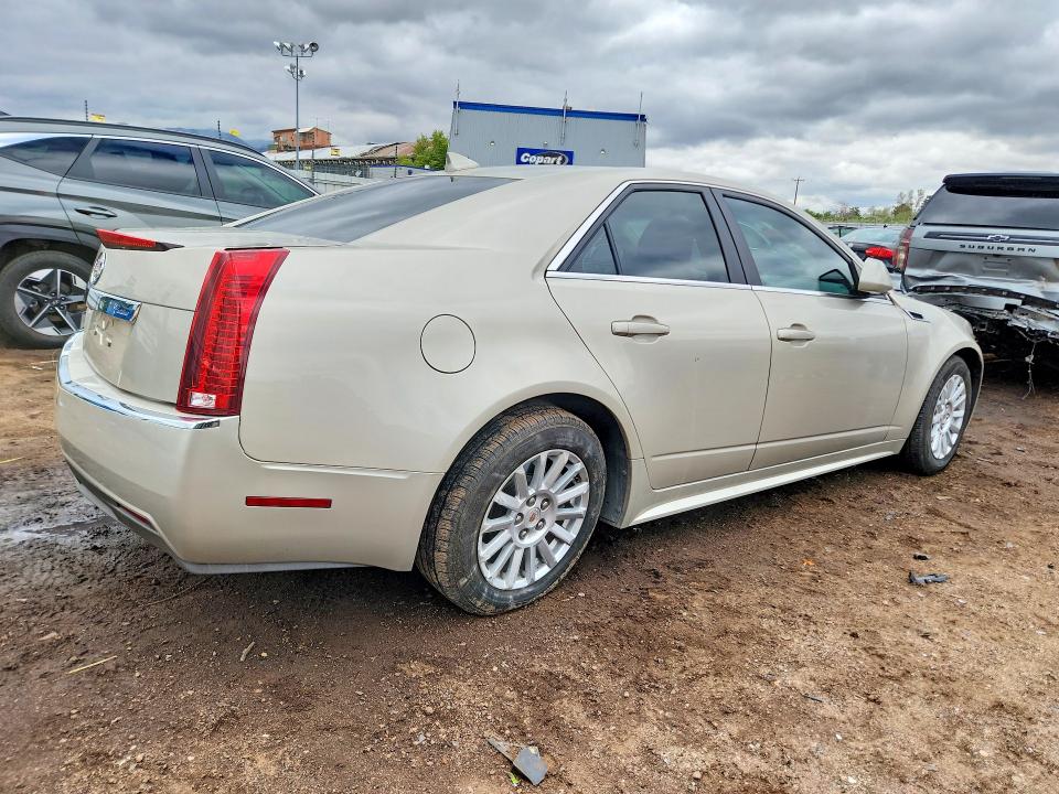 2013 Cadillac Cts VIN 1G6DE5E5XD0107537 COPART salvage auction — REAR END, Co - Salvage Title, sold $1,750 on 2026-07-29 (photo 3)