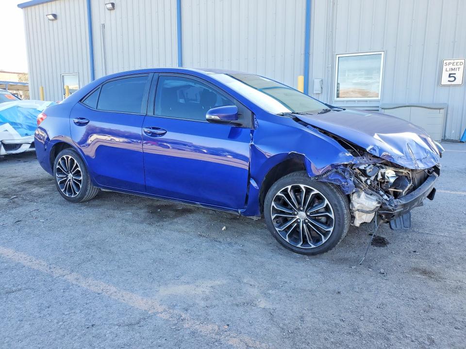 2016 Toyota VIN 5YFBURHE7GP374039 COPART salvage auction — FRONT END, Ut - Salvage Certificate, sold $2,650 on 2026-07-07 (photo 4)